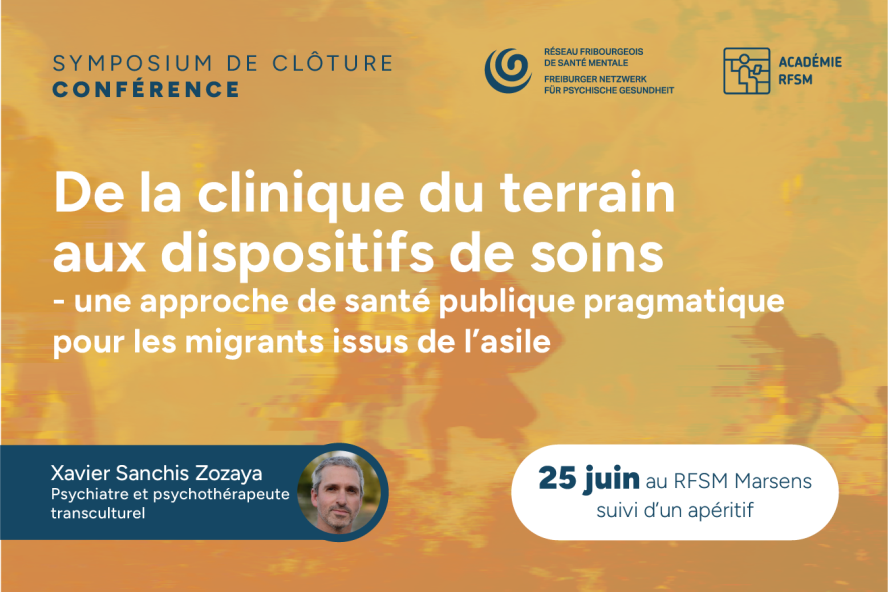 Conférence - 25 juin: de la clinique du terrain aux dispositifs de soins (migrants)